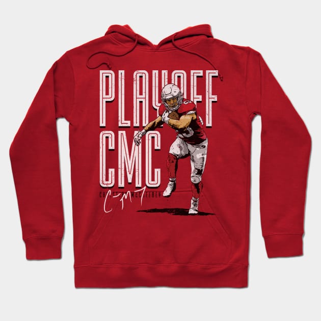 Christian McCaffrey San Francisco Playoff CMC Hoodie by Chunta_Design